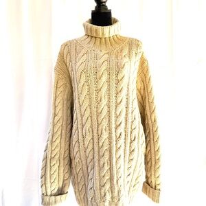 Lands' End Fisherman's Sweater
